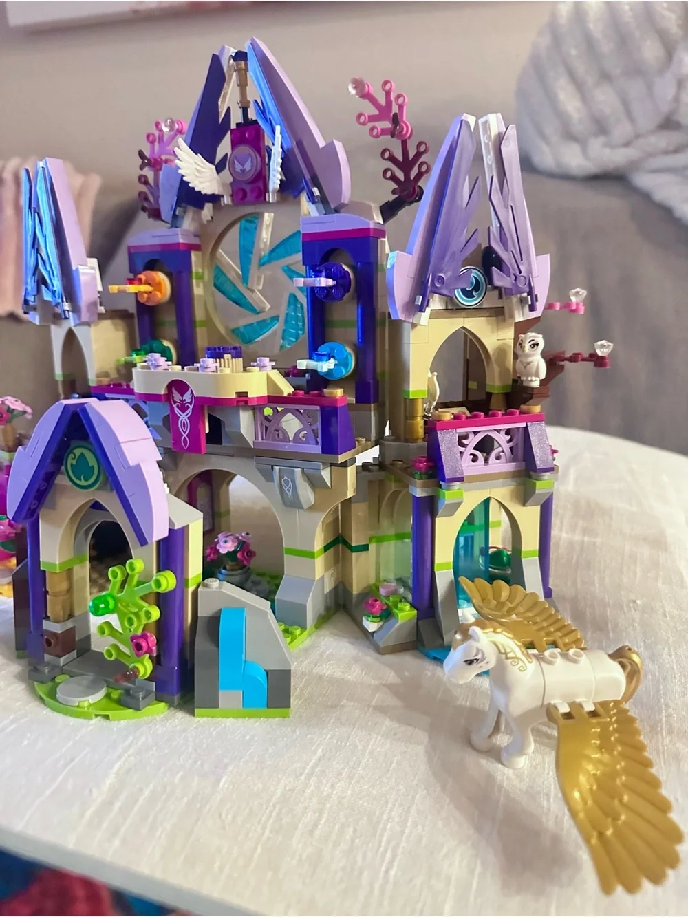 Lego Elves Purple, Pink & Blue Enchanted Castle Playset